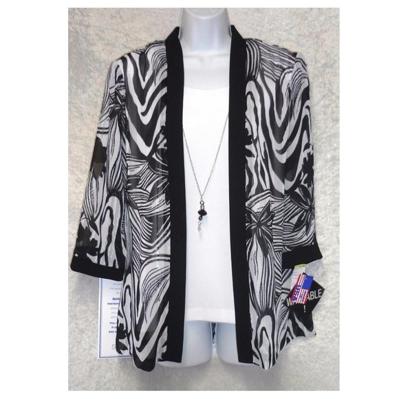 Women's Dress Suit Jacket Pants Kathy Roberts 2 piece Set size 8 NEW - Picture 5 of 8